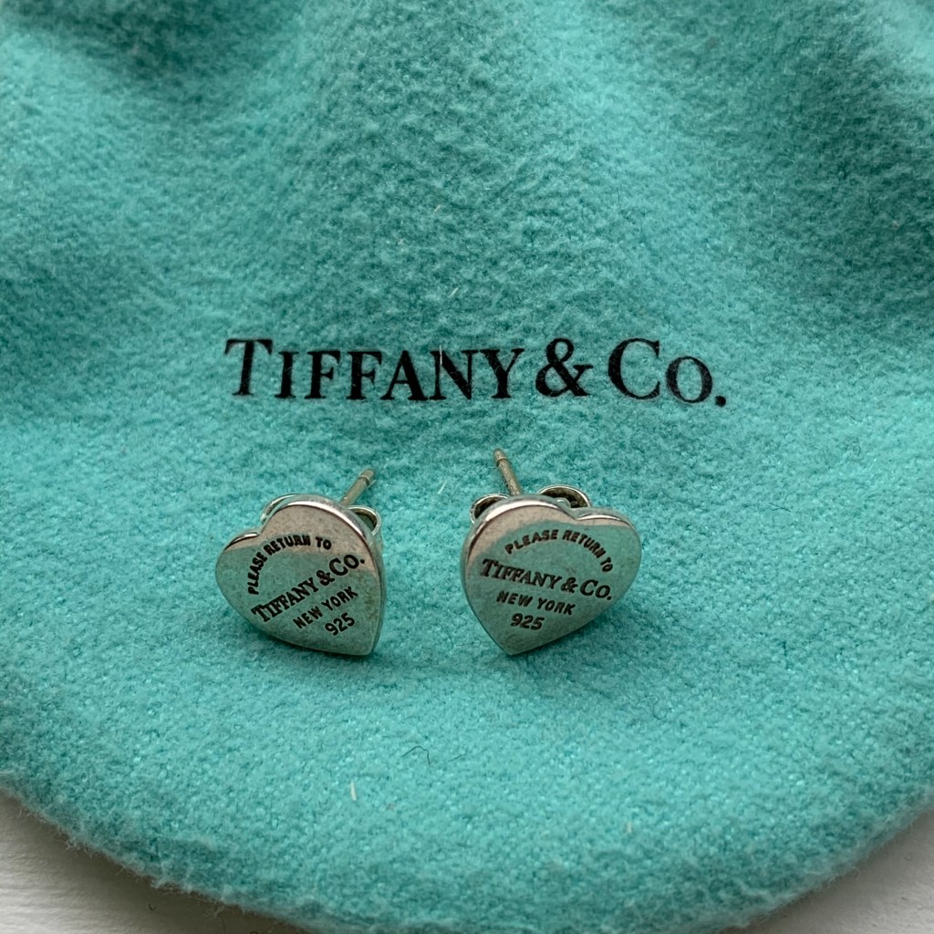 Heart Shaped Tiffany Earrings