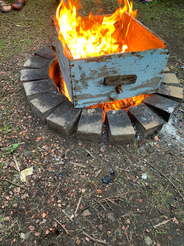 Camp fire